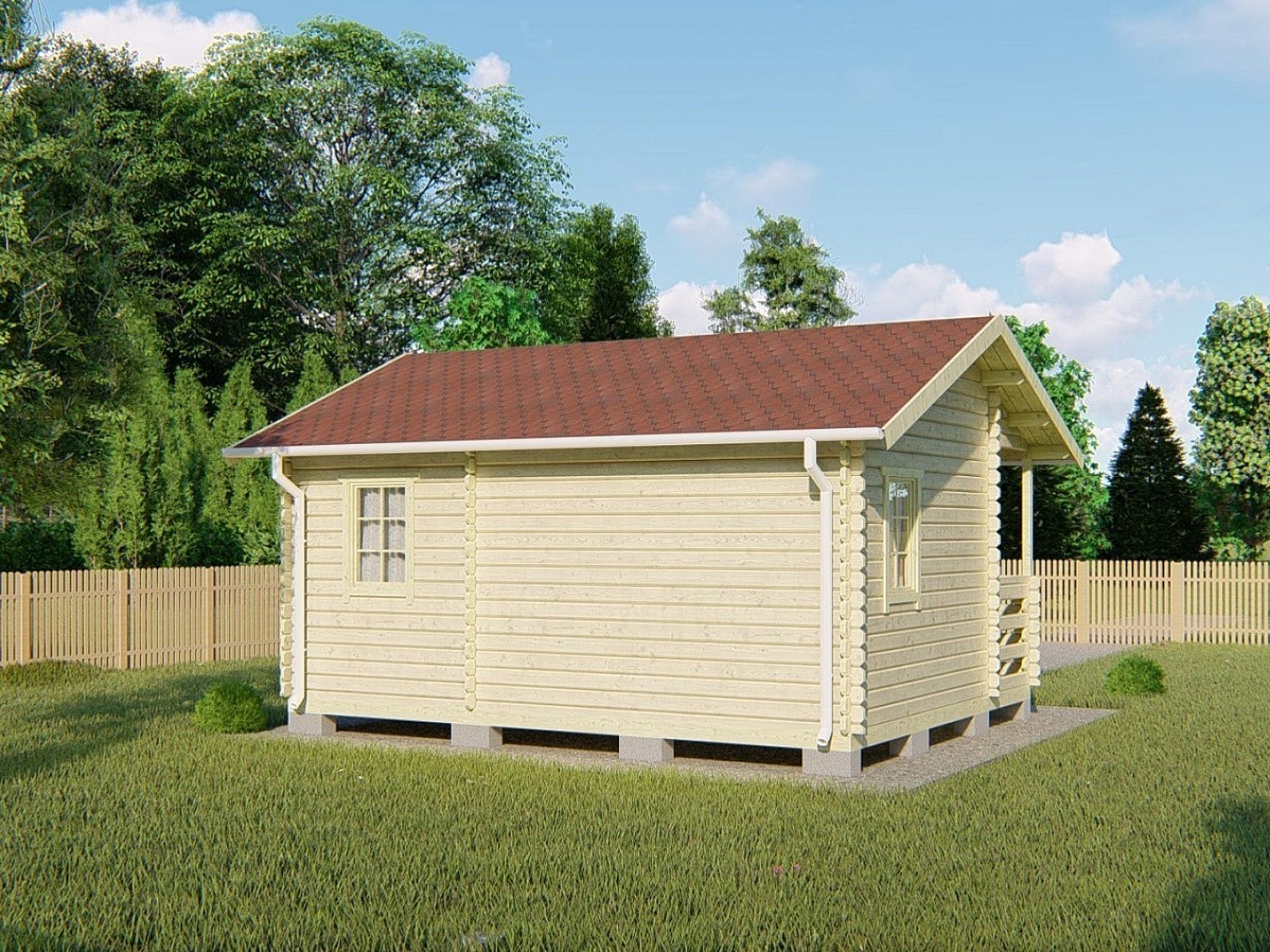 Садовый дом СК Мини 115
